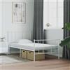 vidaXL Materasso in schiuma bianco 80x210 cm 7 zone livello di rigidità 20 ILD