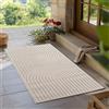 Teppium Carpetsale24 Tappeto da Esterno Design Boho Moderno Effetto 3D Resistente ai Raggi UV Ideale per Terrazza Soggiorno Cucina, Dimensioni: 80x150 cm