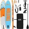 vidaXL Tavola da stand up paddle gonfiabile TRITON 305 x 76 x 15 cm Blu