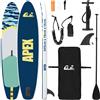 vidaXL Tavola da stand up paddle gonfiabile APEX 305 x 76 x 15 cm Blu