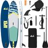vidaXL Tavola da SUP con sedile 2 in 1 APEX di vidaXL, 366 x 81 x 15 cm, blu, per