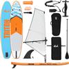 vidaXL Tavola SUP gonfiabile con vela TRITON 330 x 76 x 15 cm Blu