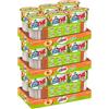Generico 18 brick thè Pesca Zero Bevanda con Infuso Vero di Foglie di Thè a Pesca Senza Zuccheri in Brick per estathe 18x200ml per estathe te tè estate bevanda fredda e pratica con cannuccia