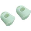 B Baosity Plettri per Pollice 2 in Kalimba Soft Protector per Principianti Verde Chiaro