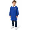Siggi Grembiule scuola elementare blu bambino Siggi Made in Italy ricamo Moto 4388, BLU