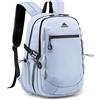 SPAHER Zaino da Viaggio 40x30x15 ITA Airways Iberia Bagaglio a Mano Aereo 20L Zaino Cabina Impermeabile Zaini Scuola Casual Leggero Zainetto Sportivo Antifurto Uomo Donna Travel Backpack, Blu