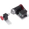 Hidyliu Kit Modulo Rotante CNC Design Regolabile in Acciaio Inossidabile per Macchine per Incidere del 4° Asse 4-60 Mm