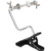 BTOSEP Bobina per lenza da pesca a manovella in lega di alluminio regolabile avvolgitore per lenza da pesca portatile 7 cm