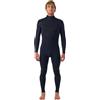 O'NEILL Hyperfreak Fire 2026 - Muta da uomo con cerniera posteriore 5/4+mm, taglia XXL, colore: nero