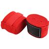 Leftwei Fasce per Le Mani da Boxe 2 Pezzi Supporto Traspirante in Tessuto Elastico per Allenamento MMA Taekwondo 2,5 M Rosso Blu (Blue)