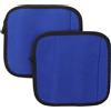 NAMOARLY Set 2pezzi Protezioni Antiscivolo per Bilanciere in Neoprene Blu Morbido Touch per Trazioni e Allenamenti in Palestra