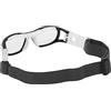 RiToEasysports Occhiali sportivi per bambini, lenti protettive regolabili in policarbonato con lente in policarbonato sostituibile e naselli in silicone morbido, per basket, calcio, hockey, baseball