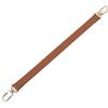 Generico Compatibile con Borsa a Tracolla for Mucca di Alta qualità da 38 cm Accessori for Cintura Ricambio Fibbia Dorata(Black-Silver)