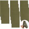 Mirrwin Piscina Patch per Tenda da Campeggio Autoadesivo Riparazione Piscina Patch Kit Riparazione Gommone per Telone Tende Zaini Giacche Antipioggia Piumini Ombrello 10 Fogli (Verde)