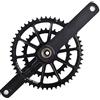 LHHL Guarnitura MTB Integrata Cava con Ingranaggio 50-34T 52-36T 53-39T 165/170/172,5/175mm Mountain Bici Bicicletta Guarniture Lega di Alluminio(175mm,50-34T)