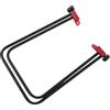 KHBUAB Supporto per Biciclette Nero in Ferro Pieghevole per Manutenzione Mountain Bike e Bici, Cavalletto Riparazione Resistente per Uso Esterno e Interno