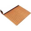 RJGFDSAPO Pavimentazione per imbarcazioni, Tappetino Autoadesivo for pavimentazione Barca in Schiuma Eva Finto Teak 2400x550x5mm Multicolor(A4-1200x550x5mm)