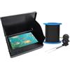 AUBEST Telecamera Subacquea, Telecamera da Pesca Subacquea 220° palmare 1080P 4.3'' LCD Fish Finder Portatile profondità Acqua(30m)