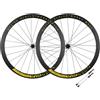 QHYRZE 700C Set Di Ruote Per Bici Da Corsa Cerchio Freno A Disco QR 36T Ratchet Mozzo 9 * 100/10 * 135mm 24H Ruota For Bicicletta A 7-12 V(Gray,50mm)