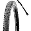 Cycle Crew Maxxis Aggressor - Pneumatico per mountain bike, 27,5 x 2,50 WT, 63-584, doppio, EXO, Tubless Ready, WT, set con leva per pneumatici Cycle Crew