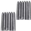 Bessy shop Filo per Saldatura Universale,12 pezzi Bacchette per Saldatura a Bassa Temperatura,Lega per Saldatura a Basso Punto di Fusione,Elettrodo per Saldatura Facile in Alluminio (8x1 cm)