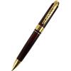 Gullor 250 scuro rosso penna a sfera con clip oro