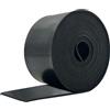 JAHOMFAI Strisce di Gomma in Neoprene, Tappetino in Gomma Piena, Resistente all'Olio e Tenuta, Antiscivolo e Antincendio, Nero, 3mm x 80mm x 3m