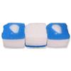 INGVIEE Compatibile Spugna Filtro e Filtro Ovatta per Eheim Professionel 3 250/350/600 2071/2073/2075 e PRO 3e 350 2074 (12x Bianco, 3X Blu)