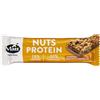Matt Nutrition, Nuts Protein, Barretta Proteica Gusto Arachidi e Caramello, Barretta Ricca di Proteine e a Basso Contenuto di Carboidrati, Snack con Proteine Vegetali, Confezione da 38g