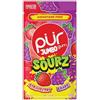 PUR Gum PUR Jumbo SOURZ Gomma da masticare | Senza aspartame | Con xilitolo | Aroma naturale | Fragola aspro, Uva aspro, 20 pezzi (confezione da 1)