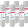 FILTRIACQUAITALIA Set 6 CARTUCCE FILTRANTI FILO AVVOLTO 10 20 micron