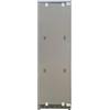 Cecotec Frigorifero da Incasso 1 Porta Bolero CoolMarket 1D BI-D 306 GREY E. Altezza 187 cm, Larghezza 55,9 cm, 222 L, Metal Cooling, Interno Grigio Premium, Classe E, Porta Fissa, Freschezza Ideale