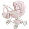 Olivia's Little World Teamson Kids Elegante Passeggino Rosa per Bambole, Stile Principessa a Poi