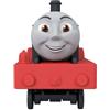 Thomas & Friends - James Locomotiva Motorizzata, trenino a batterie dal design classico ispirato al personaggio della serie animata, vagone merci incluso, 3+ anni, JLL51
