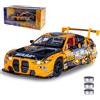 JAMARA 402627 BMW M4 GT3 Diecast 1:24 con batterie a bottone - Modellino auto giocattolo per bambini, modello auto in miniatura, idea regalo per bambini, apertura manuale e chiusura