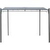 Habitat et Jardin Pergola inclinata in metallo addossato - 3 x 2,5 m - Grigio