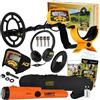 Garrett Metal Detectors Garrett Ace 300 Metal Detector con Impermeabile Bobina PRO-Pointer at e Borsa per Il Trasporto.