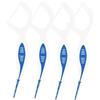 HGBFLTY Scovolini Dentali 500 bastoncini di filo interdentale in silicone for spazzolini interdentali for la pulizia tra i denti