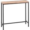 MyosHome - Mobile ingresso industriale ideale per ingresso ingresso, mobile ingresso con design moderno, colore Atlantic Pine, 80 x 25 x 80 cm. Neo