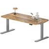 MAIDeSITe Scrivania Regolabile in Altezza Elettrica da 72 a 120 cm con Piano del Tavolo 160 x 80 x 2,5cm e 4 Impostazioni di Altezza a Memoria, Progettata per la Casa e l'ufficio(S2 Pro)