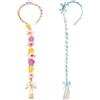 LCIEFKAE 2 Pezzi Per La Rete Per Bambini, Accessori Per Capelli Carini Creativi, Accessori Giocatori, Accessori Per L'Acconciatura Per Ragazze.