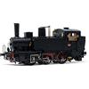 Rivarossi FS, locomotiva a vapore Gr. 835, lampade elettriche, grande pompa Westinghouse, periodo III-IV