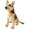 Generico Cane Di, Peluche Seduto Realistico, 30 Cm, Morbido Peluche Per Cuccioli, Decorativo Per Abbraccio, PelucheCane Seduto Realistico, Compagno Di Comfort Emotivo, Per La Camera Da Di