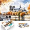 AITEXI puzzle 1000 pezzi per adulti Notre Dame de Paris Difficile da completare ma divertente e umoristico perché è ideale come regalo per tutta la famiglia 75x50cm