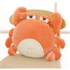 JOSON Peluche a forma di granchio, 40,6 cm, super morbido, giocattolo per bambini, regalo di compleanno per ragazzi e ragazze