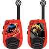 Lexibook, Miraculous Ladybug Chat Noir, Walkie-Talkies digitali per Bambini, Portata 2km, Morse Luminoso, Clip da Cintura, Batteria, Rosso, TW25MI