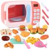 Generico Giocattolo con Forno a microonde: Gioca a Cucinare con e Suoni | Elettrodomestico da Cucina a Batteria Giocattolo educativo per Bambini (Cibo Casuale Incluso)
