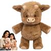 heofonm Peluche Che Corre, Running Plushie, Mucca Cinghiale Procione Pecora, Adorabile Animale Peluche 45cm, Cuscino Morbido Anti Stress per Bambini e Adulti (#C)