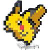 Mega Brands MEGA Pokémon Showcase - Pikachu, set in stile retrò pixelato da costruire con 400 pezzi, con base piana per esporlo e incisione sul retro per appenderlo, giocattolo per bambini, 13+ anni, HTH74