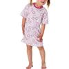 Schiesser Nightwear 1 Maglia Lunga da Notte, Blu Scuro, 128 Bambine e Ragazze